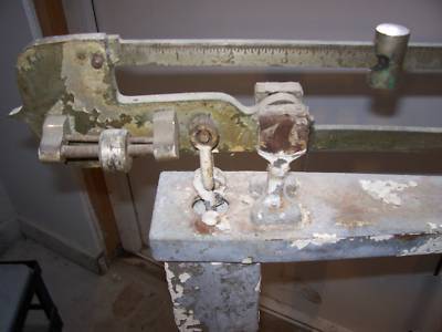Fair banks scale- slide weight scale