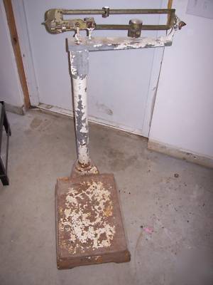 Fair banks scale- slide weight scale