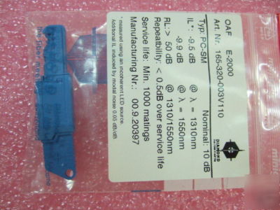 Diamond oaf e-2000 attenuator pc-sm 1310-1550NM 10DB