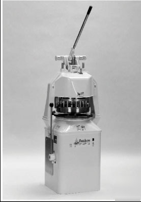 Dutchess model jn semi auto dough divider rounder