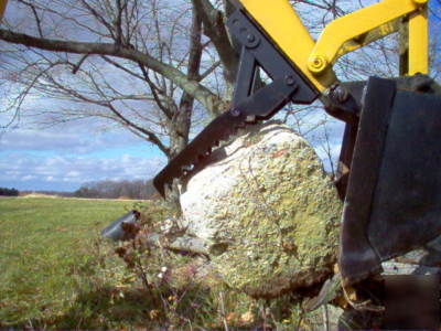 Heavy duty backhoe thumb excavator claw hoe clamp 1/2