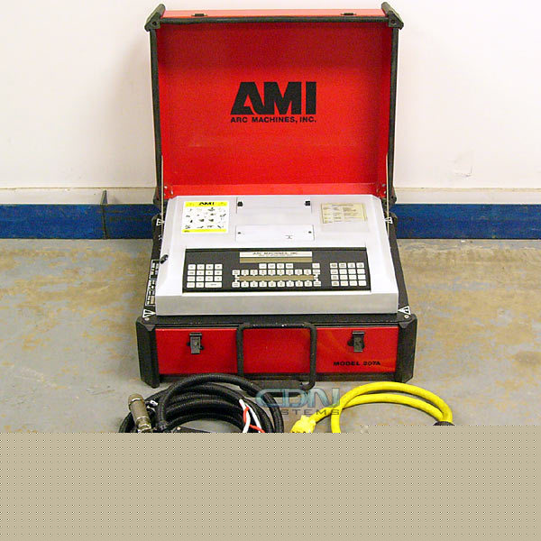 Arc machines ami programmable orbital welder 207A +head