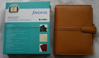 Filofax finchley deluxe leather pocket organiser rrpÂ£65