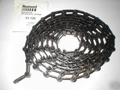 John deere drill fb, fb-a fertilizer drive chain no. 51