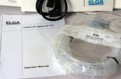 New elga option-q 15BP medical lab water purifier 