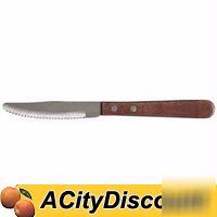 50DZ update sk-741 round tip steak knives flatware