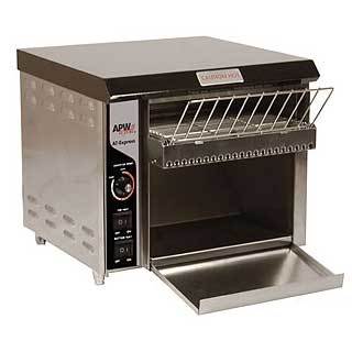 Apw atexpress toaster, radiant conveyor, electric