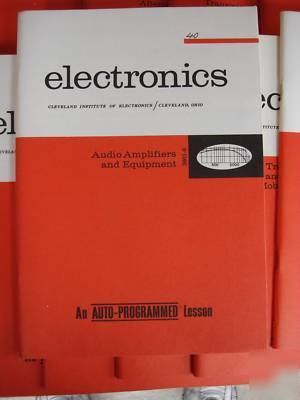 Cleveland inst. of electronics auto-programmed lesson