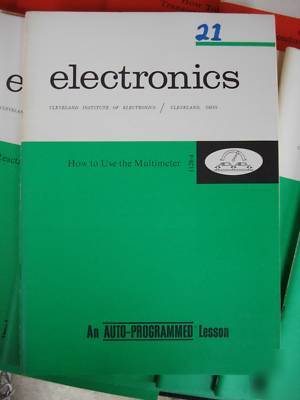Cleveland inst. of electronics auto-programmed lesson