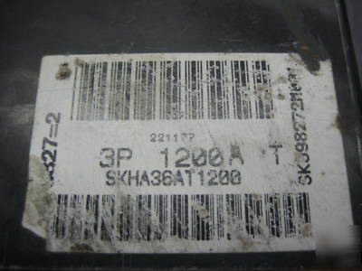 Ge general electric spectra SKHA36AT1200 1200 amp a