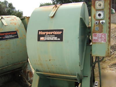 Harperizer hs-12 mass finishing machines