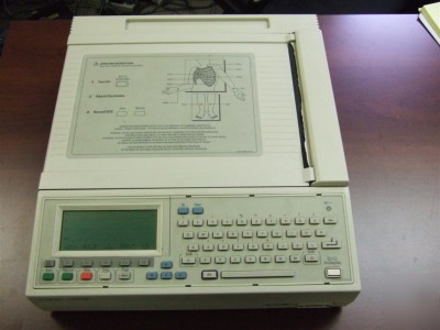 Hp agilent pagewriter 200I interpretive ekg machine