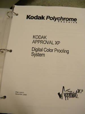 Kodak approval XP4/2540 digital imager / halftone proof