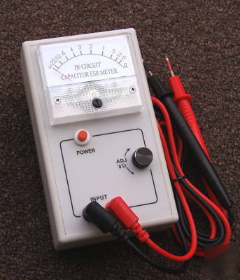 New in circuit capacitor esr meter( esr cap tester)