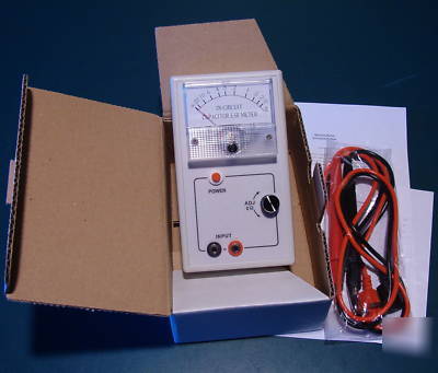 New in circuit capacitor esr meter( esr cap tester)
