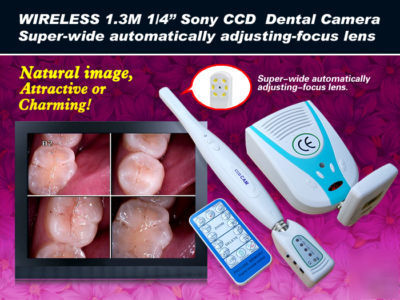 New wireless sony ccd 1.3M intraoral dental camera de