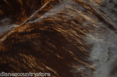 Cow hide steer hide pelt skin western ranch lodge rug