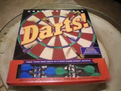 Darts calendar 2010 (calendar~doubles as a dartboard