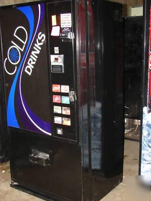 Dixie narco 501 - 8 select can soda water drink machine