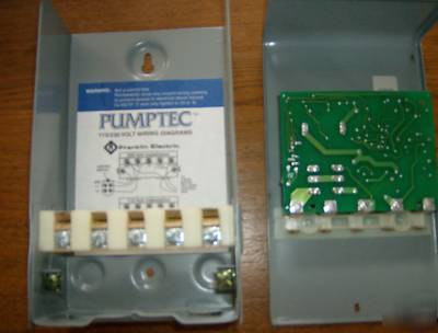 Electronic well pump saver {pump tec by franklin }