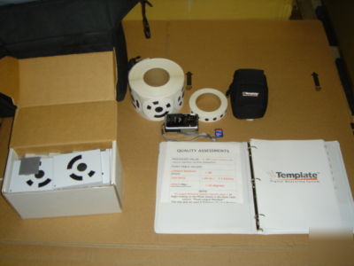 Etemplate digital measuring system with camera plotter