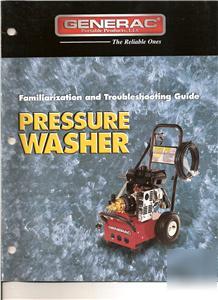 Generac press wash familiar & troubleshoot pdf on disc.