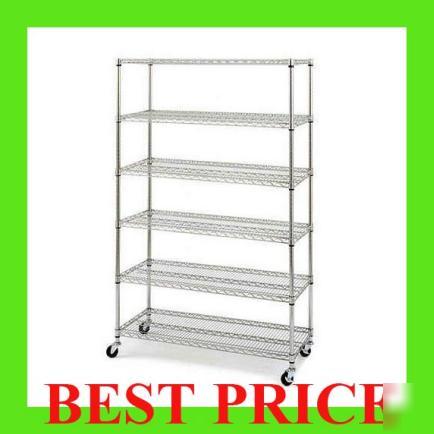 Metro steel wire rack bakers shelves shelf shelving nsf