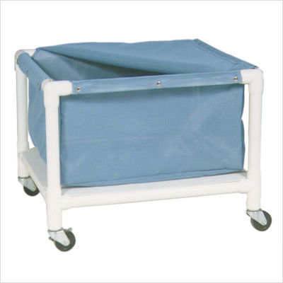 Mjm international open bin hamper color: mauve