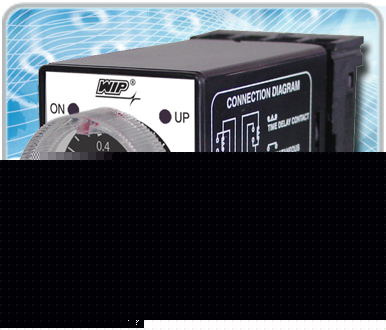 Multi range timer relay + 8 pin socket (1M-10H)4007WT34
