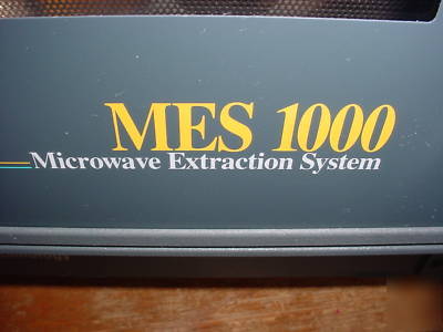 Nice mes 1000 MES1000 microwave extraction system extra