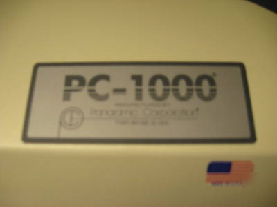 Pc-1000 / laser 1000, panoramic dental x-ray, 2002