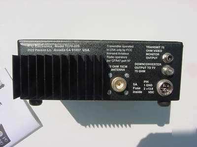 Pc electronics TC70-20S atv transceiver mint cond.