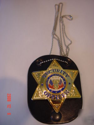 Police equipment supplies badge holder muti use 722