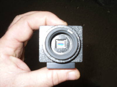 Pulnix tm-7CN camera with mounting bracket