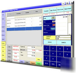 Retail pos software - inventory, customers, credit card