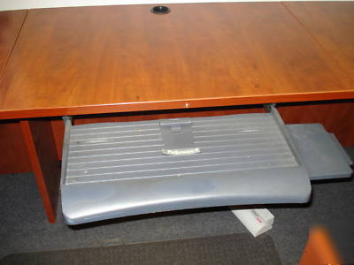 ***executive u-shape desk in cherry by marquis office**