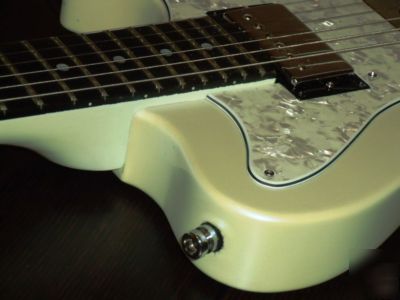 Patent for sale: adjustable neck-angle joint for guitar