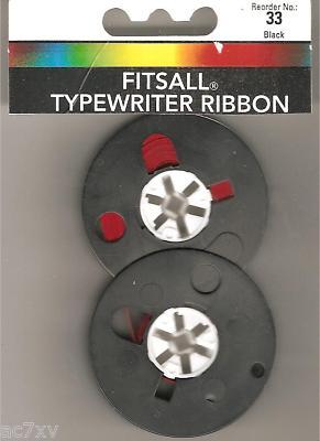 Underwood - remington noiseless typewriter-ribbon black
