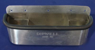 Dipwell ss ice cream dipping well w/dividers, 15