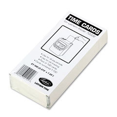 Lathem time E7-100 universal 2-sided time cards for 700