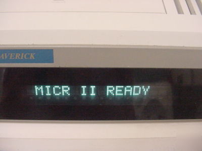 Maverick m-210 micr ii check encoder