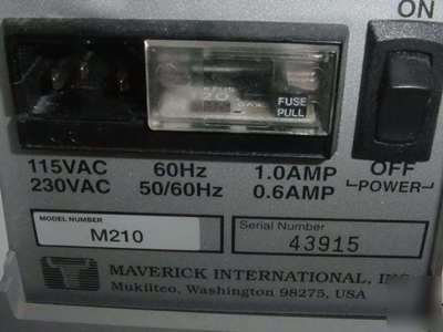 Maverick m-210 micr ii check encoder