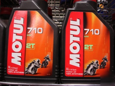 New 2-1L-motul 710 ester 100% synthetic motor oil 