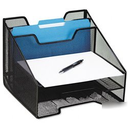 New combination sorter, 5 sections, mesh, 12 1/2 x 1...