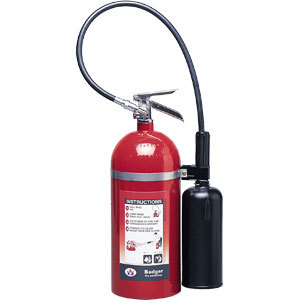 New wise 10LB C02 self expelling fire extinguisher 