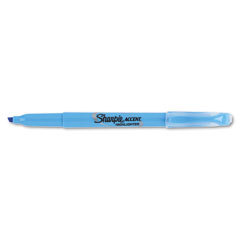 Pocket accent highlighter, fine point, turquoise, sold 