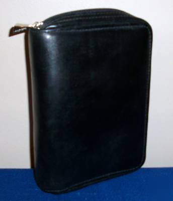 Pocket - black leather 6 ring franklin planner fillers
