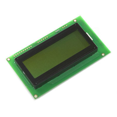 Sparkfun - serial enabled 20X4 lcd - black on green 5V