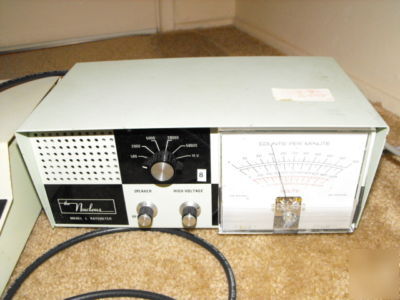 The nucleus 500 + l meter ludlum 44-5 radiation probe