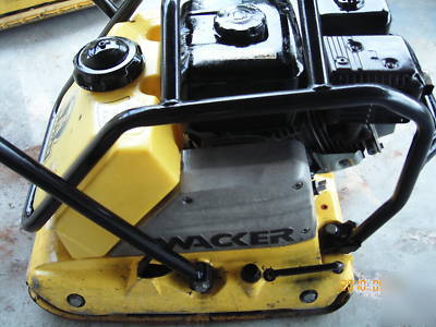 Wacker 1550 vibratory plate compactor wb honda 5.5 hp